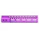 Guntec USA Ultra Lightweight Thin M-LOK System Free Floating Handguard w/Monolithic Top Rail 10in Purple