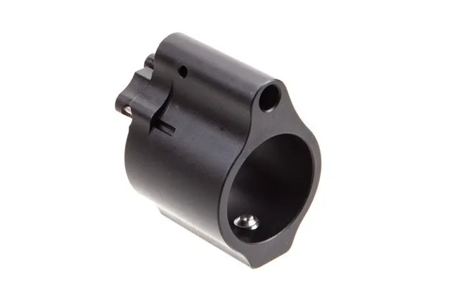 Rainier Arms Adjustable Gas Block Solid Bleed Off -.800 Black