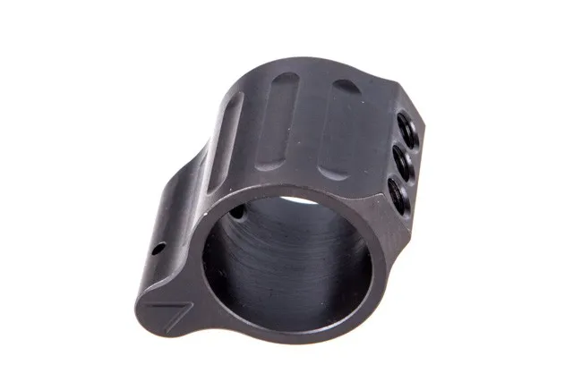 V Seven TITANIUM .750 GAS BLOCK SET SCREW IONBOND BLK