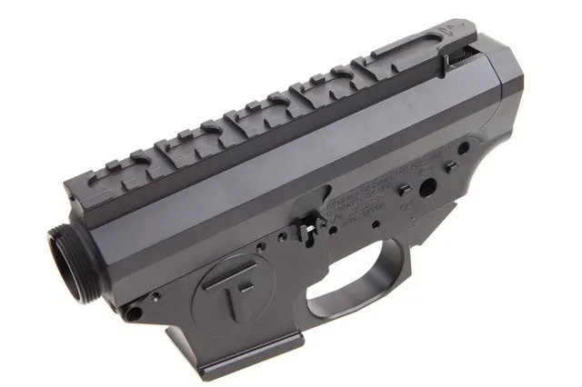 Trojan Firearms AR-15 BYOG-9G Stripped Receiver Set - 9mm Glock
