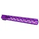 Guntec USA 16.5in AIR-LOK Series M-LOK Compression Free Floating Handguard With Monolithic Top Rail .308 Cal Anodized Purple