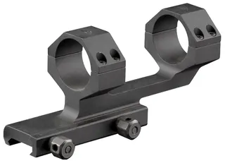 Aim Sports 30mm High 6061 Aluminum 1-Piece Cantilever Scope Mount, Anodized Black