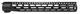 Grey Ghost Precision M-LOK Handguard AR-15 15 inch Aluminum 0.8 lb Type III Class 2 Hard Coat Anodized Finish True Black