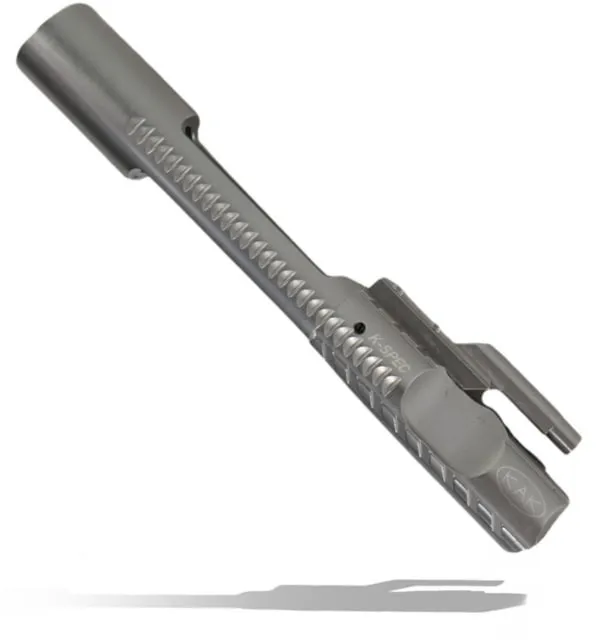 KAK Industry K-SPEC Enhanced AR-15 Bolt Carrier 8620 Steel NP3 Silver