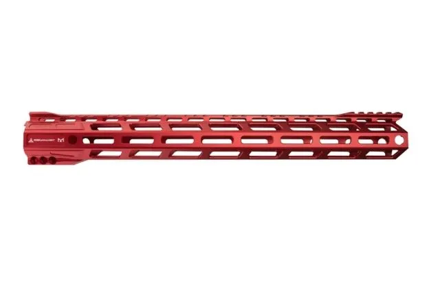 RISE Armament RA-905 Handguard M-LOK AR-15 15in 6061-T6 Billet Aluminum Anodized RISE Red