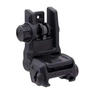 MBUS 3 Rear Sight Flip-Up Adjustable Polymer Black