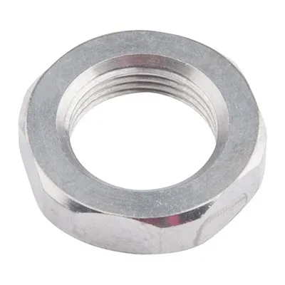 AR-15 .750 Jam Nut 1/2-28" Stainless Steel Silver