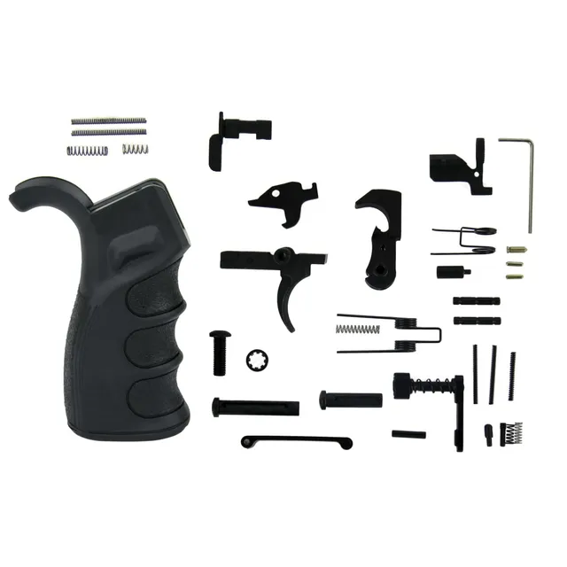 Tacfire Lower Parts Kit for AR-15, Black