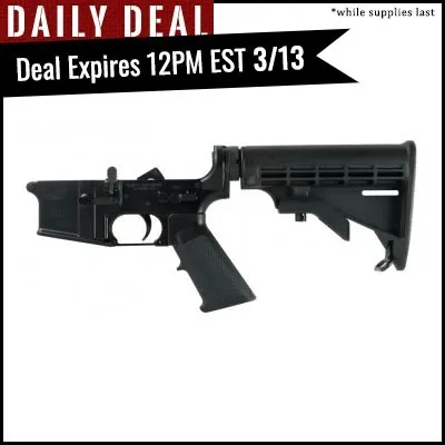 PSA AR-15 Complete Classic Lower - No Magazine - 7244