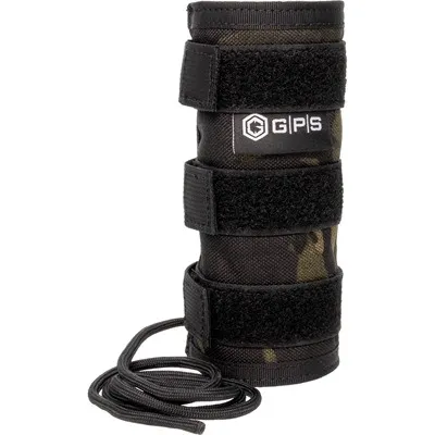 Tactical Suppressor Cover 8.5" Black Camo