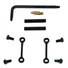 Guntec USA AR-15 Complete Anti-Rotation Trigger/Hammer Pin Set Black