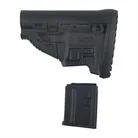 AR-15 Survival Stock Collapsible Mil-Spec BLK