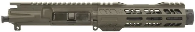 Grid Defense Complete Upper Receiver 9mm 9x19 Para 5.5 inch 4150 Light HBAR Barrel 1-10 Twist 7 inch Octagon M-LOK Rail Dimpled Flash Can OD Green