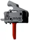 RISE Armament Rave 140 Drop-In Trigger w/ Anti Walk Pins Flat 3.5lb Pull Weight Black/Red