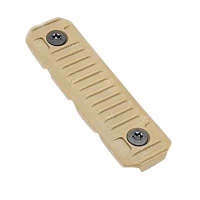 AR-15 M-LOK Cable Management Rail Covers Long FDE 2pk