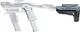 Recover Tactical SBX AR Compact Buttstock P-IX & 20/20X Compatible Black