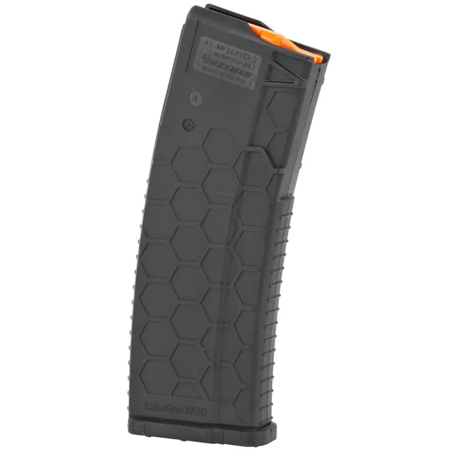 HEXMAG Series 2 5.56x45 30 Round AR-15 Magazine, Black