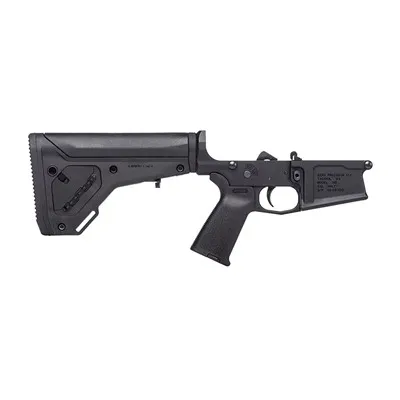 M5 Comp Lower W/MOE Grip & UBR Gen 2 Stock For AR .308 BLK