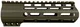 ABC RIFLE COMPANY Custom Ultra Slim AR-15 M-LOK Handguard 7in Cerakote Olive Drab Green