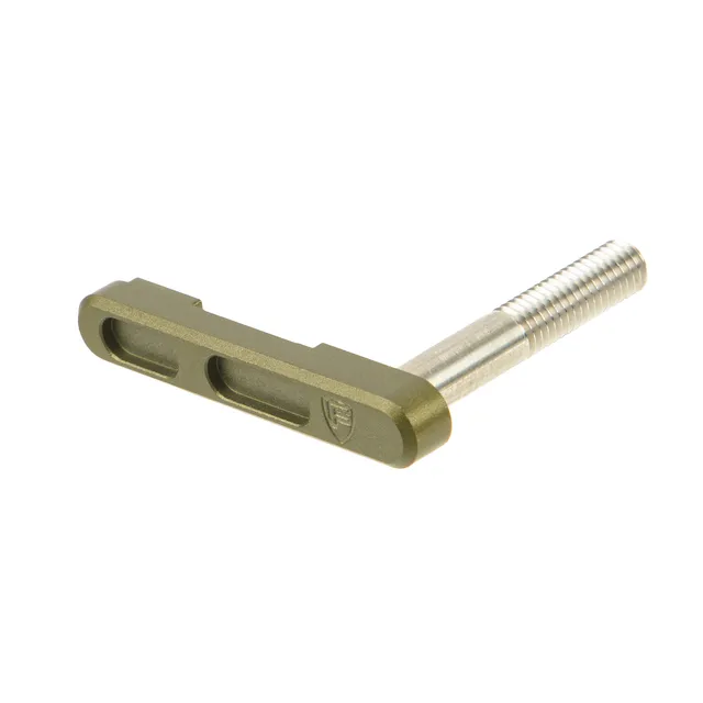 Fortis Billet Magazine Catch Only, Nitride Finish OD Green