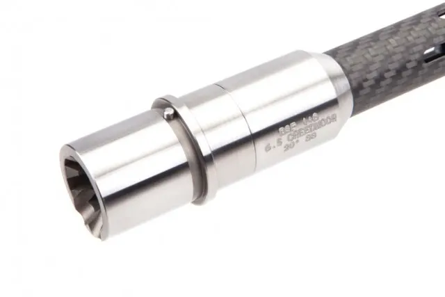 BSF Barrels 6.5 Creedmoor Rifle-Gas 1/8 Twist - 20" Black/Gray Fluted