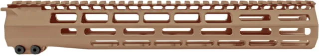 Grey Ghost Precision M-LOK Handguard AR-15 12.625 inch Aluminum 0.7 lb FDE Cerakote