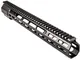 ZEV Technologies AR .308 Picatinny Wedge Lock Handguard Large Frame Rifle Length Black