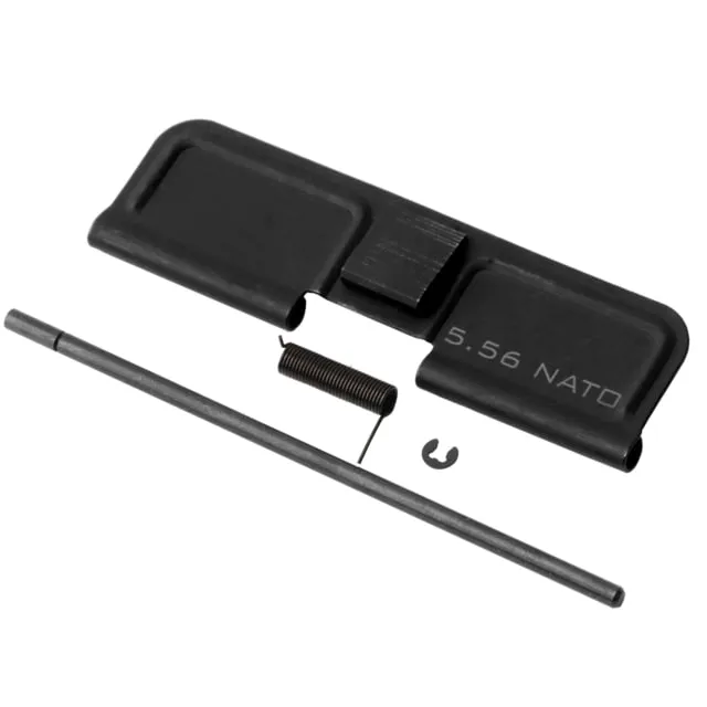 Tiger Rock AR-15 Ejection Port Dust Cover Engraving 5.56 NATO Black Small
