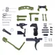 Guntec USA AR-15 Enhanced Lower Parts Kit w/ Upgrades Anodized Green