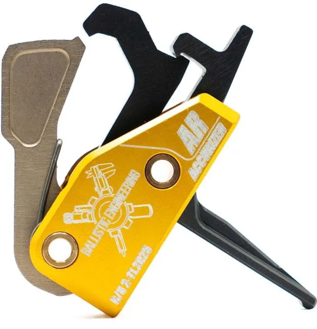 Ballistic Engineering Accurized AR Match Grade Trigger Straight 2.5-5lb Gold
