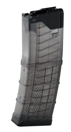 Lancer L5 Advanced Warfighter Magazine - 30rd, Translucent, Smoke 999-000-2320-01