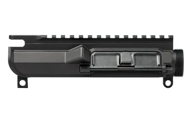 M4E1 Threaded Assembled Upper Receiver, No Forward Assist, Black