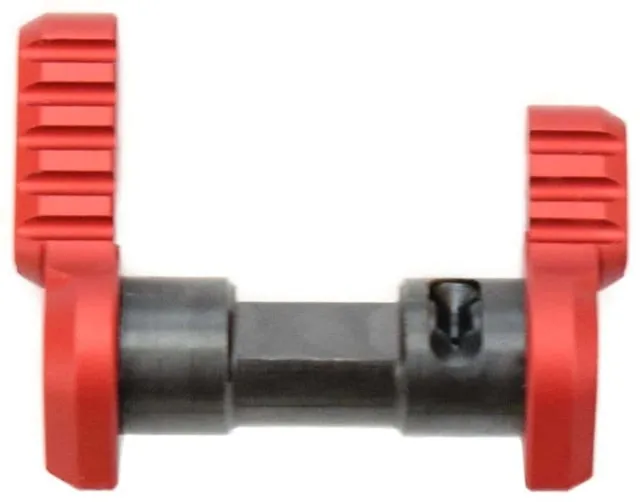 Armaspec 45 Degree Short Throw Ambidextrous Safety Selector Red