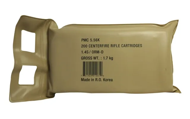 PMC X-Tac 5.56 Ammo 55 Grain FMJ 200rds Sealed Battle Pack