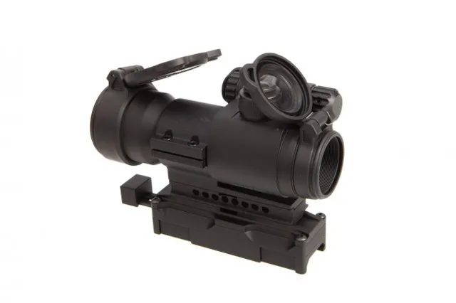 Kinetic Development Group Sidelok Mount-Aimpoint Patrol Rifle Optic (PRO) and Comp M4