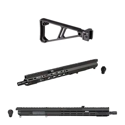 Mike-15 AR-15 16" Upper M-LOK 223 Wylde & MI Side Folding Stock