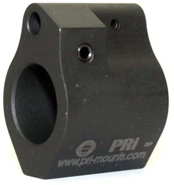 Precision Reflex PRi Low Profile Adjustable Gas Block .625 Diameter Black