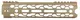 ODIN Works O2 Lite Free Float M-LOK Forend Flat Dark Earth 9.5in