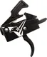TRYBE Defense V2 Single Stage Drop-In Trigger AR-15 Curved 3.5-4lb Pull Weight Black