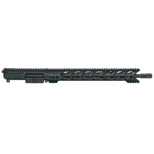 STNGR AR-15 .223 Wylde 16in M-LOK Complete Upper Receiver w/15in HWK Handguard BCG & CH Black Anodized