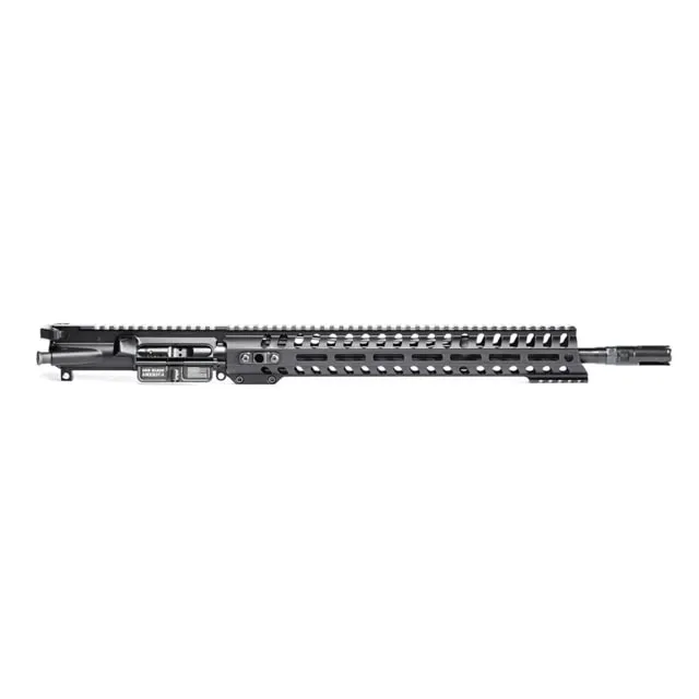 POF USA Minuteman Upper Receiver 5.56 16.5in Barrel Mid Length 1-8 Twist 1/2x28 14.5in Renegade Rail 3-prong Flash Hider Tungsten