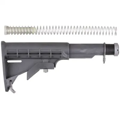 AR-15 Stock Assembly Collapsible Commercial Black