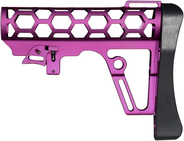 Presma Skeletonized 223/5.56/308 Buttstock Mil-Spec Tube 6 Position Purple