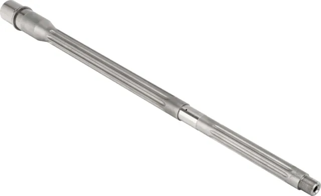 TRYBE Defense DPMS LR-308 Gen 1 6.5 Creedmoor Threaded Honed and Lapped Rifle Barrel 20in Heavy Fluted Rifle Length 1-8 TPI RH Bead Blast Stainless