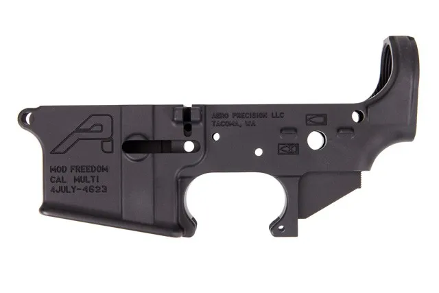 Aero Precision AR15 STRIPPED LOWER RECEIVER LIMITED EDITION: FREEDOM