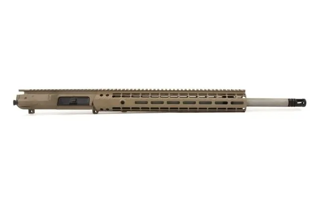 Aero Precision Complete Upper Receiver M5E1 20in 6.5 CM SS Rifle Barrel EM-15 HG Gen 2 FDE