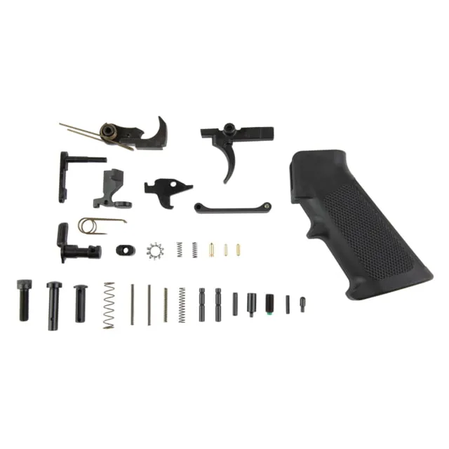 Ruger AR-15 Lower Parts Kit with Grip Black