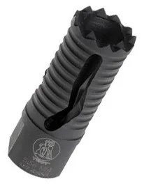 Troy Medieval Flash Suppressor 7.62mm 5/8" x 24 Black - SSUP-MED-06BT-00