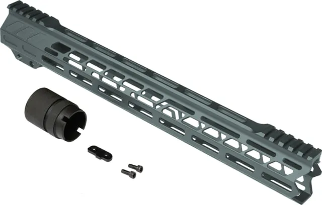 CMMG Mk3 EML 15 Handguard Kit Charcoal Green