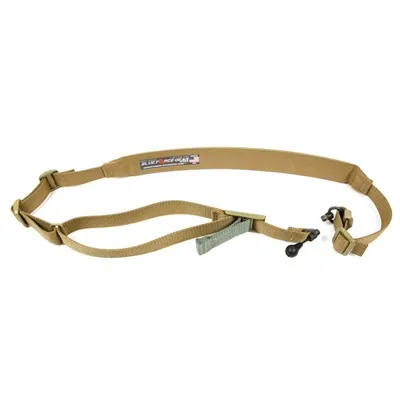 Vickers Padded 2-To-1 Red Swivel Sling-Coyote